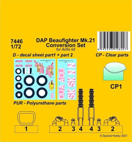 CMK - DAP Beaufighter Mk.21 Conversion Set