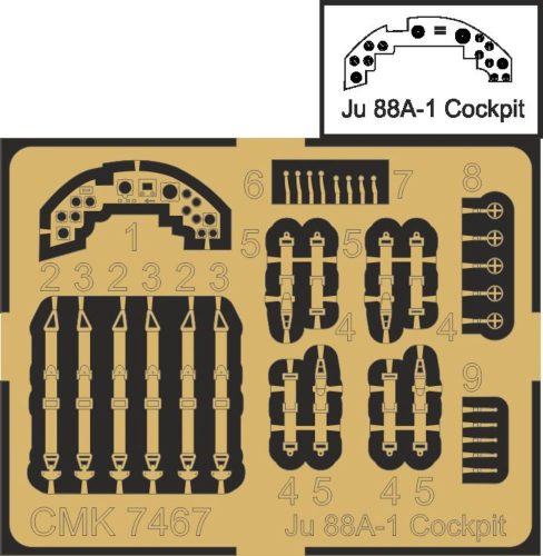 CMK - Junkers Ju 88A-1 Cockpit