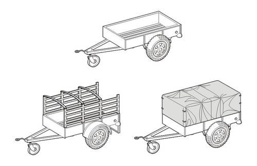 CMK - WWII US Cargo Trailer Ben Hur