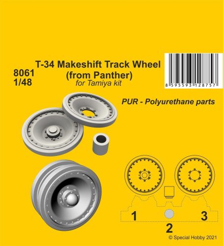 CMK - T-34 Makeshift Track Wheel (from Panther)