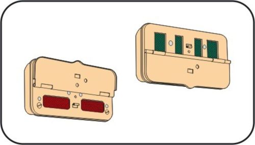 CMK - German WWII distance rear lights NOTEK