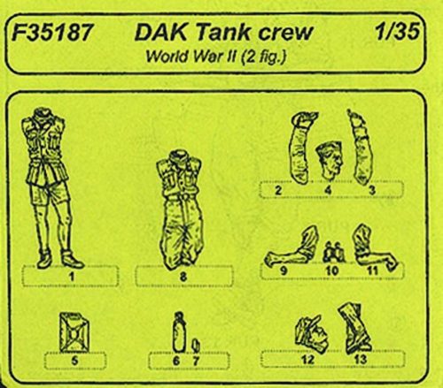 CMK - DAK tank crew