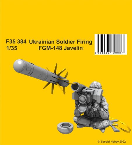 CMK - 1/35 Ukrainian Soldier Firing FGM-148 Javelin