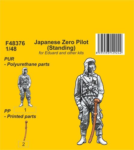 CMK - Japanese Zero Pilot (Standing)