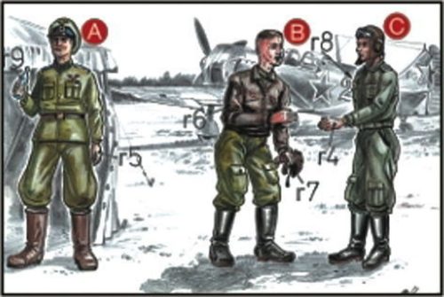 CMK - Sowjetische Piloten und Mechaniker