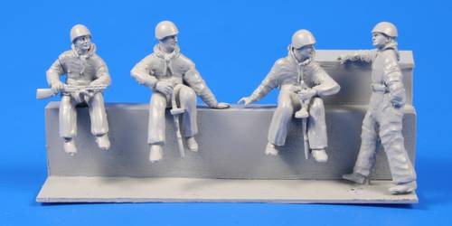 CMK - Soviet Tank Desant Troops Wwii (4 Figure