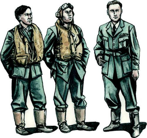 CMK - Barracuda Crew Members-Standing (3 fig.)