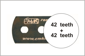 CMK - Sägeblatt, beidseitig mittelfeine Zähne