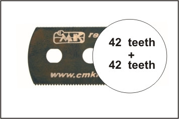 CMK - Sägeblatt, beidseitig mittelfeine Zähne