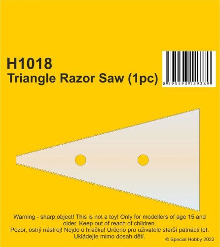 CMK - Triangle Razor Saw