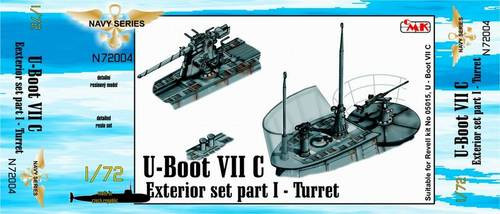 CMK - U-Boot Typ VII C Außendetails I Turm für Revell-Bausatz