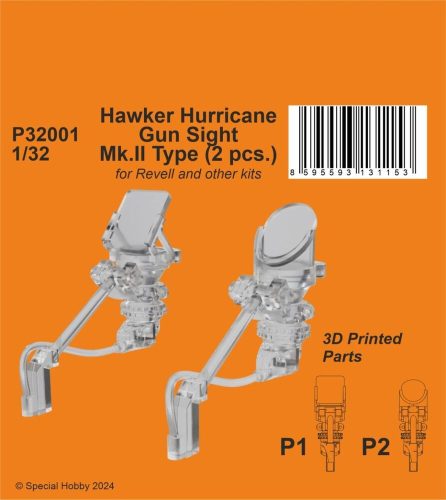 CMK - Hawker Hurricane Gun Sight Mk.II Type (2 pcs.)