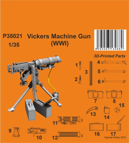 CMK - 1/35 Vickers Machine Gun (WWI)