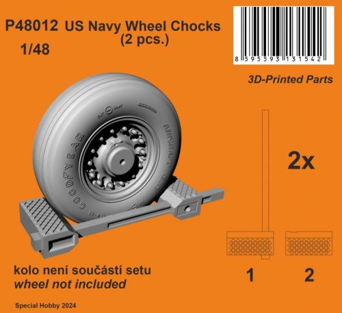 CMK - 1/48 US Navy Wheel Chocks