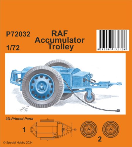 CMK - 1/72 RAF Accumulator Trolley