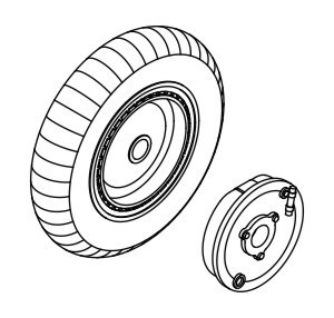 CMK - Bf 109E wheels