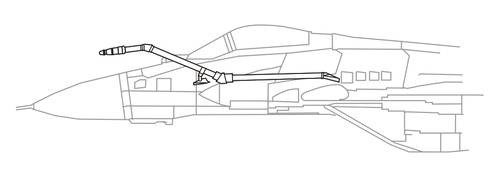 CMK - MiG-29SMP/BM Fixed IFR Probe