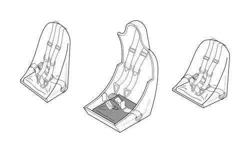 CMK - Junkers Ju 88A/C/G Seats (Dra) Ger WWII