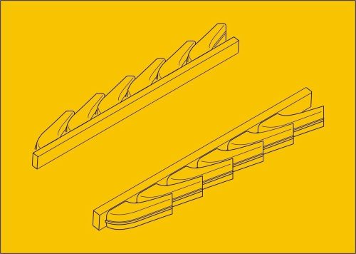 CMK - Messerschmitt Bf 109 exhausts