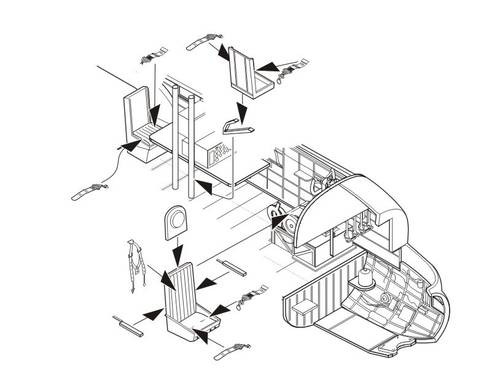 CMK - Lancaster Mk.I/II/III-seats