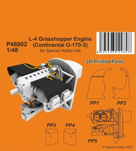 CMK - L-4 Grasshopper Engine (Continental O-170-3)