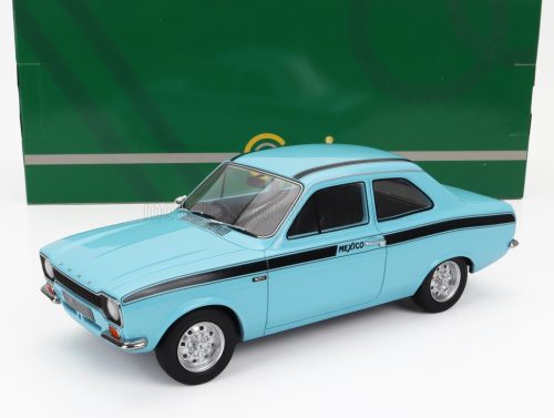 Cult-scale Models - FORD ENGLAND ESCORT MKI MEXICO 1973 BLUE BLACK