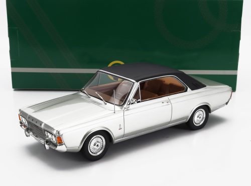 Cult-scale Models - FORD ENGLAND TAUNUS P7 COUPE 1969 SILVER BLACK