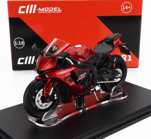 Cm-Models - YAMAHA YZF-R1 2022 RED BLACK