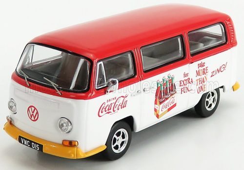 Corgi - VOLKSWAGEN T1 CAMPER VAN COCA-COLA ZING 1961 RED WHITE