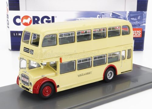 Corgi - BRISTOL LODEKKA FS68 AUTOBUS WILTS AND DORSET 38A BOURNEMOUTH LIMITED STOP 1956 CREAM RED