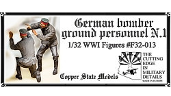 Copper State Models - 1/32 German bomber ground personnel N.1