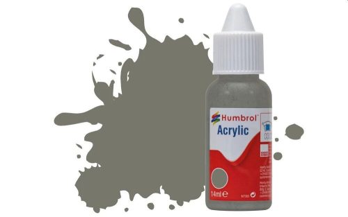 Humbrol - HUMBROL ACRYLIC DROPPER BOTTLE 14ML No.224 Dark Slate Grey Matt