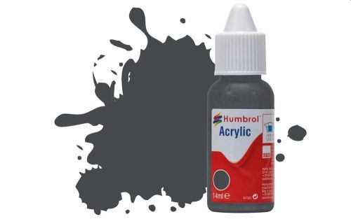 Humbrol - HUMBROL ACRYLIC DROPPER BOTTLE 14ML No.243 RLM 72 Grun Matt