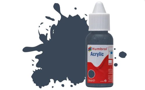 Humbrol - HUMBROL ACRYLIC DROPPER BOTTLE 14ML No.245 RLM 74 Graugrun Matt