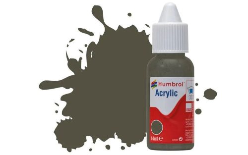 Humbrol - HUMBROL ACRYLIC DROPPER BOTTLE 14ML No.253 RLM 83 Dunkel-Grun Matt