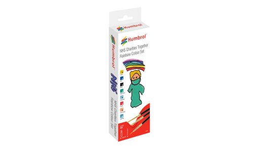 Humbrol - Humbrol Acrylic Paint & Brush NHS Charities Together