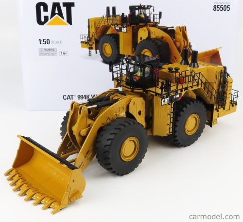 Dm-Models - Caterpillar Cat994K Ruspa Gommata - Scraper Tractor Wheel Loader - Rock Configuration Yellow Black