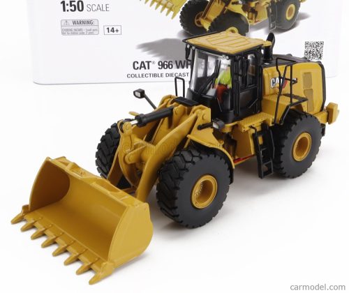 Dm-Models - Caterpillar Cat966 Ruspa Gommata - Scraper Tractor Wheel Loader Yellow Black