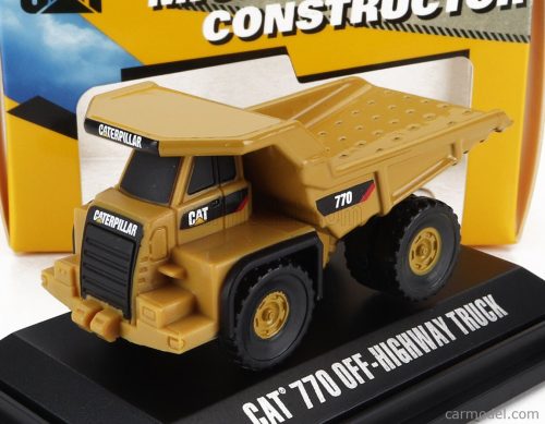 Dm-Models - Caterpillar Cat770 Cassone Ribaltabile Cava Mineraria - Highway Truck - Cm.5.5 Yellow Black