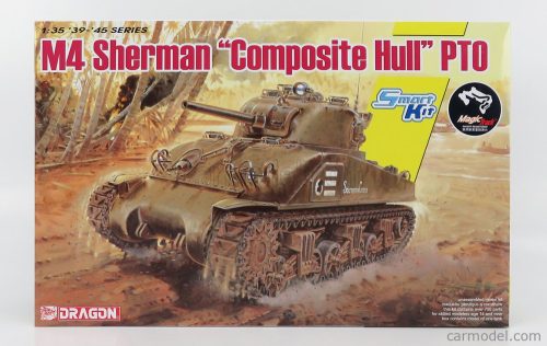 Dragon Armor - Sherman M4 Tank Composite Hull Pt0 Military 1942