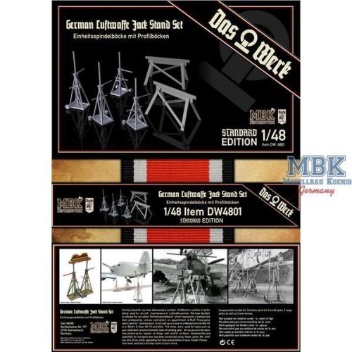 Das Werk - Luftwaffe Jack Stand Set - Einheitsspindelböcke