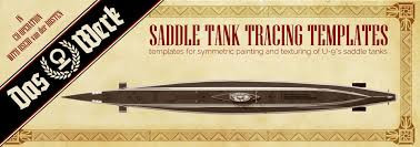 DAS WERK - DWA025 Saddle Tank Tracing Templates for U-9