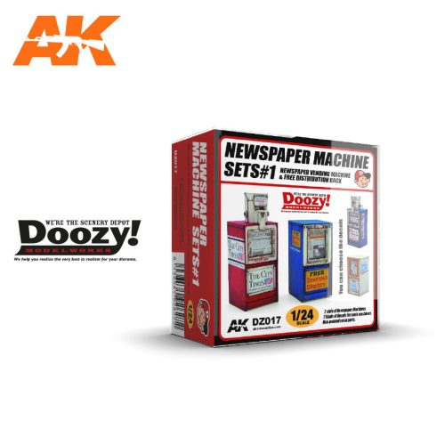 AK Interactive - Newspaper Machine Sets 1