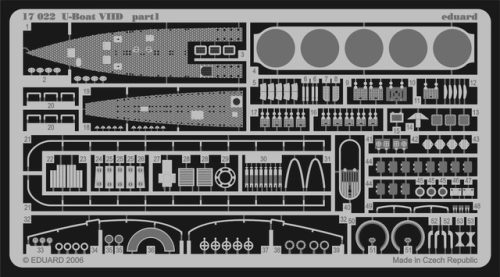 Eduard - U-Boat VIID 1/144 for Revell05009