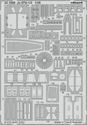 Eduard - Ju 87G-1/2 for BORDER MODEL