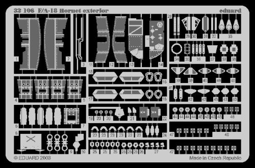 Eduard - F/A-18 Hornet Exterior for Academy