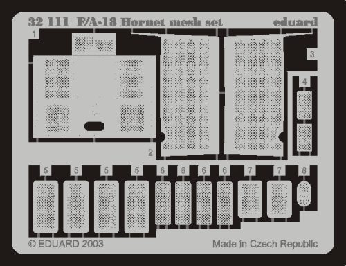 Eduard - F/A-18 Hornet Mesh Set