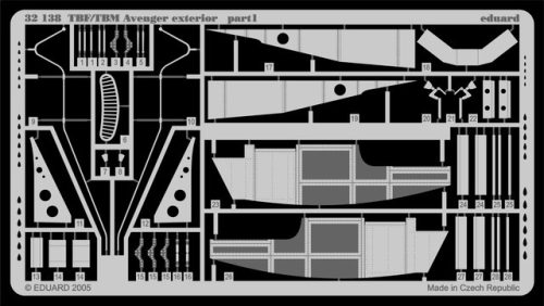 Eduard - TBF/TBM Avenger Exterior for Trumpeter