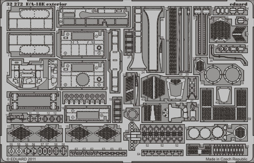 Eduard - F/A-18E Exterior for Trumpeter