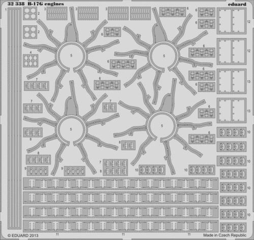 Eduard - B-17G Engines for Hk Models